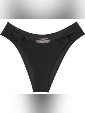 XL VS Swim Brazilian Bikini Bottom Black
